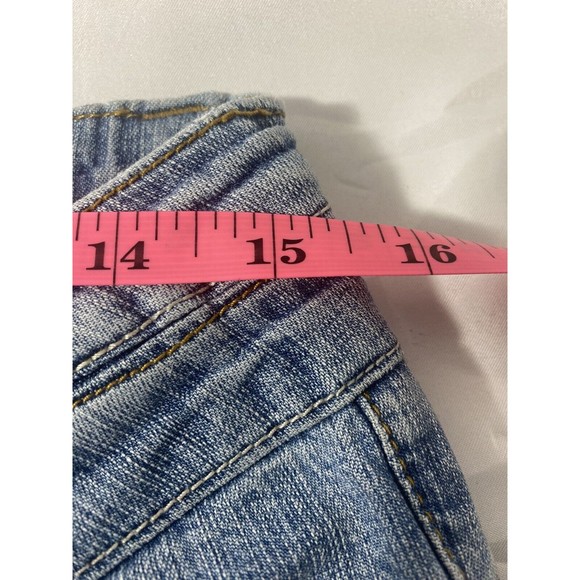 Y2k C’est TOI Woman Low Rise Jeans American Sz 9 Crystal Cotton Spandex - Picture 10 of 13